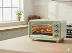 Horno Grill Vintage Atma 16 Litros Verde HG1625VP