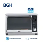 Horno Eléctrico BGH 46 Litros Digital Blanco BHE46DB25I