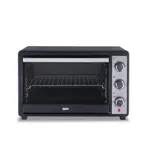 Horno Eléctrico BGH Mecánico con Antiadherente Negro 40L