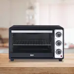 Horno Eléctrico BGH Mecánico con Antiadherente Negro 25L