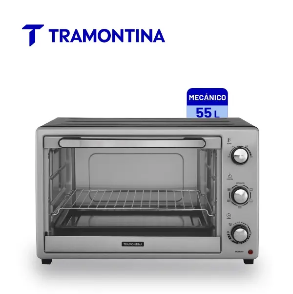 Horno Eléctrico Tramontina Silver Cook 55L