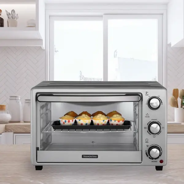 Horno Eléctrico Tramontina Silver Cook 55L