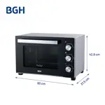 Horno Eléctrico BGH ProChef Mecánico Premium Negro 55L