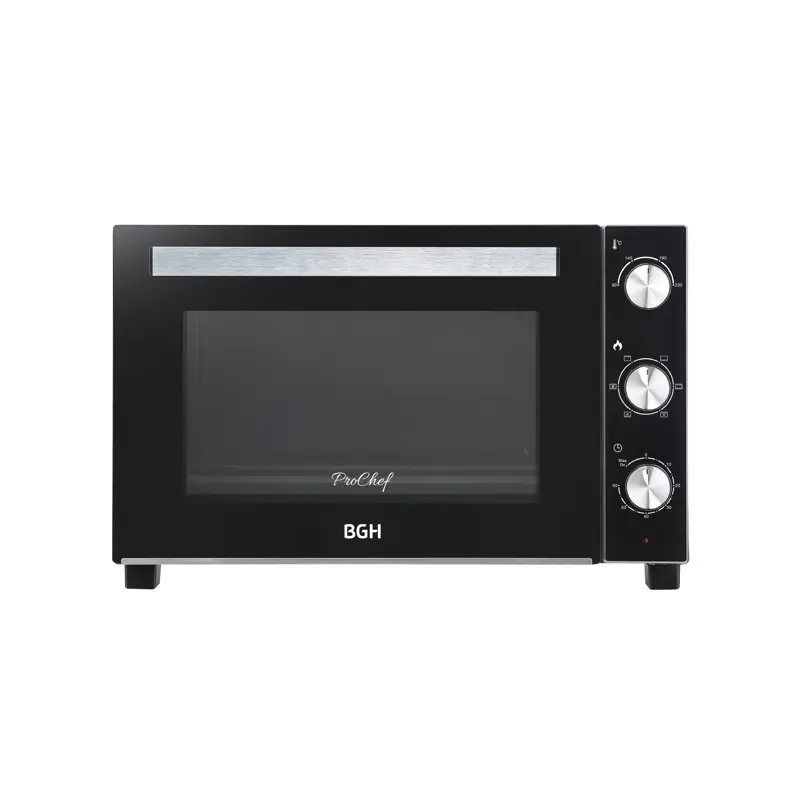 Horno Eléctrico BGH ProChef Mecánico Premium Negro 55L