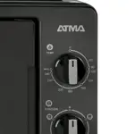 Horno Grill 60 Litros Negro Atma