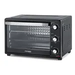 Horno Eléctrico Pioneer de 50 Litros 2000w Color Negro  Con Luz Indicadora   De Encendido
