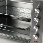 Horno Electrico Smartlife Con Conveccion y Spiedo 60 Litros