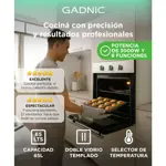Horno empotrable electrico Gadnic V6500 a conveccion