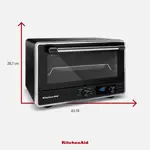 Horno Electrico Kitchenaid RKCO128RBM con Air Fryer 14 Lts