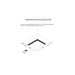 Combo horno y anafe eléctrico Domec AENG + HENG , negro