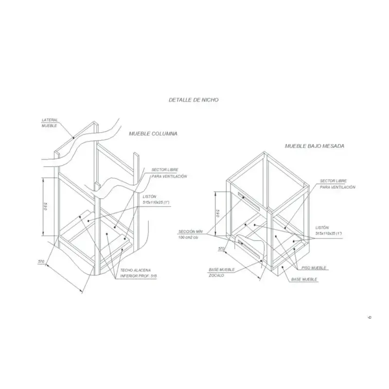 Horno eléctrico Domec Q610, acero inoxidable