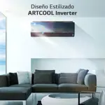 Aire Acondicionado LG Inverter ARTCOOL Frío/Calor 3000 Frigorías