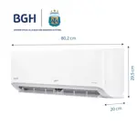 Aire Acondicionado Split Frío/Calor BGH Silent Air Inverter 3000F BSI35WCLW