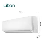 Aire Acondicionado Split Frío/Calor Likon 2700F LKS35WCEW
