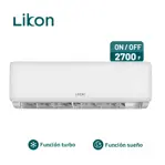 Aire Acondicionado Split Frío/Calor Likon 2700F LKS35WCEW