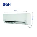 Aire Acondicionado Frío/Calor BGH Split Inverter 3139F BSI37WCNX