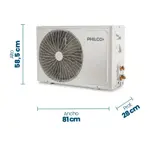 Aire Acondicionado Split Frio/Calor Philco 4472 Frigorias / 5200 Watts PHS50HA4CN