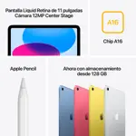 iPad Air 11 Apple Wi-fi + 5G 256GB Silver MD7K4LE-A