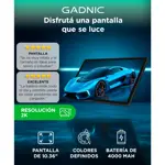 Tablet Gadnic 4 GB RAM 64GB Android 1036