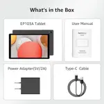 Tablet ApoloSign 10.1 pulgadas Android 13 8 GB RAM 64 GB ROM 1 TB