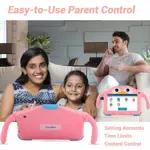 Tablet para niños pequeños Tablet Android Kids Tablet con WiFi Cámara Dual