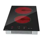 Anafe Eléctrico Vitrocerámico Siam 2 Hornallas