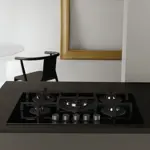 Anafe Whirlpool a gas Vidrio Templado 73 cm