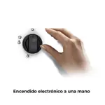 Anafe A Gas Longvie A6600RG Grafito Rejillas De Ventilación