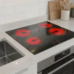 Anafe Electrico Vitroceramico Empotrable 4 Hornallas Niviko