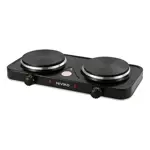 Anafe Electrico Niviko Cocina 2 Hornallas 2000w Negro