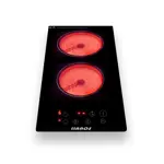 Anafe Vitrocerámico 2 Hornallas Vertical