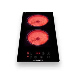 Anafe Vitrocerámico 2 Hornalla...