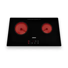 Anafe Vitrocerámico 2 Hornalla...