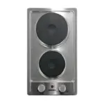 Anafe Domec AEX2G, eléctrico, 2 hornallas, acero inoxidable