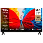 Smart Tv 32" FHD 32S5K Google Tv, Control Por Voz, Bluetooth TCL