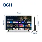 Smart Tv Led Hd 32  Bgh Android B3225s5a