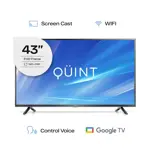 Smart TV Google TV QT-43FHD20312-257 - 43 Pulgadas, Full HD, Bluetooth, Negro