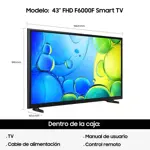 Smart Tv Led 43 Pulgadas Fhd F6000F Samsung