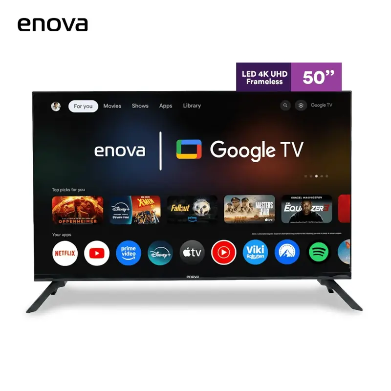 Smart TV 50 LED UHD Frameless Google TV