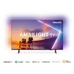 Smart TV QLED AMBILIGHT 55PUD8250/77 - 55" 4K, Dolby Atmos, 3 HDMI
