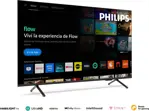 Smart TV QLED AMBILIGHT 55PUD8250/77 - 55" 4K, Dolby Atmos, 3 HDMI