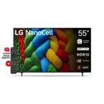 Smart Tv 55" 4K UHD 55NANO80 Magic Remote LG 
