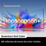Smart TV 55" Hisense QLED Google TV 55Q6N