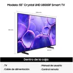 Smart Tv Led 55 Pulgadas 4K U8000Fa Samsung