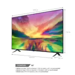 Smart TV 55 Pulgadas QNED 4K Ultra HD LG 55Qned80sra Bluetooth HDR