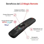 Smart TV 55 Pulgadas QNED 4K Ultra HD LG 55Qned80sra Bluetooth HDR
