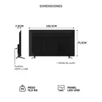 Televisor Smart Tv Motorola MT5510 55 Pulgadas 4K UHD Android Tv 3 HDMI WiFi Bluetooth