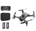 Drone Carrello C15 Doble Camara Hd 720p Giro 360 2 Baterias Color Gris