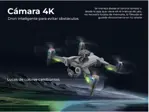 Drone Carrello C15 Doble Camara Hd 720p Giro 360 2 Baterias Color Gris