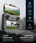 Drone GADNIC Aeroview 4K Pantalla 45 GPS Control Remoto Cámara Dual